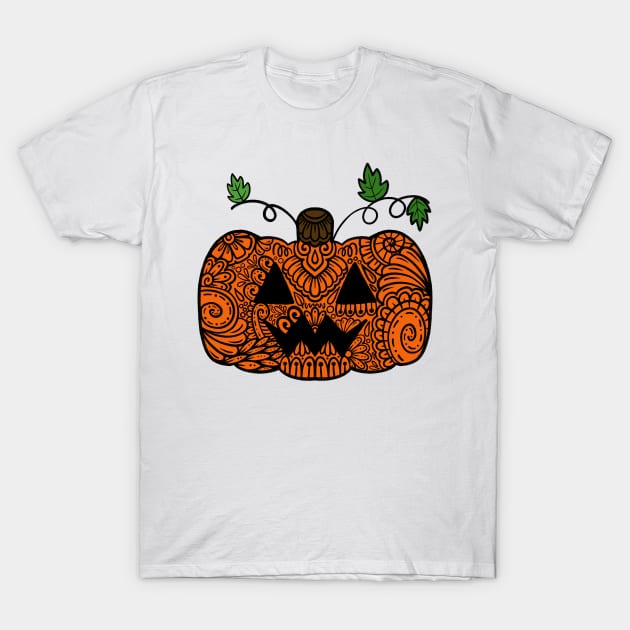 Jack-O'-Lantern T-Shirt by Shine Design Blossom